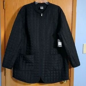 Black Quilted Lightweight Women's Jacket